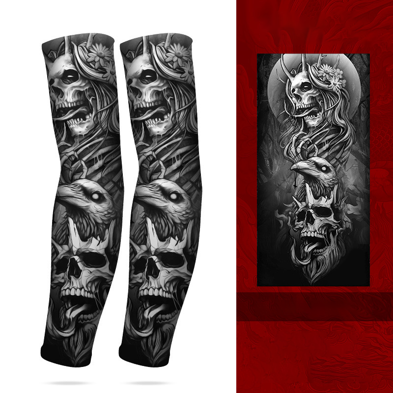 Zonbeschermende en ademende koelhoes voor tatoeages