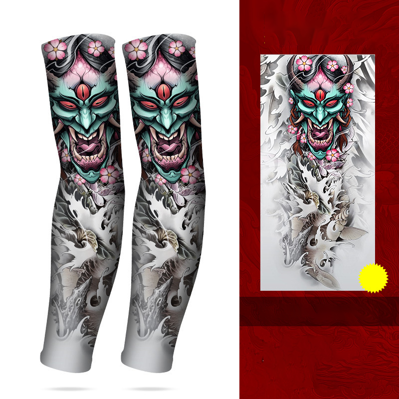 Zonbeschermende en ademende koelhoes voor tatoeages