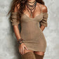 👗 48% KORTING + GRATIS VERZENDING 🌙 Off-shoulder bodycon-minijurk voor dames 🖤