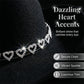 🤠 Dames rhinestone hart cowboyhoed – Sprankelende, elegante Franse jazz fedora ✨