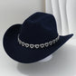 🤠 Dames rhinestone hart cowboyhoed – Sprankelende, elegante Franse jazz fedora ✨