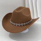 🤠 Dames rhinestone hart cowboyhoed – Sprankelende, elegante Franse jazz fedora ✨