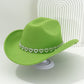 🤠 Dames rhinestone hart cowboyhoed – Sprankelende, elegante Franse jazz fedora ✨