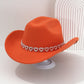 🤠 Dames rhinestone hart cowboyhoed – Sprankelende, elegante Franse jazz fedora ✨