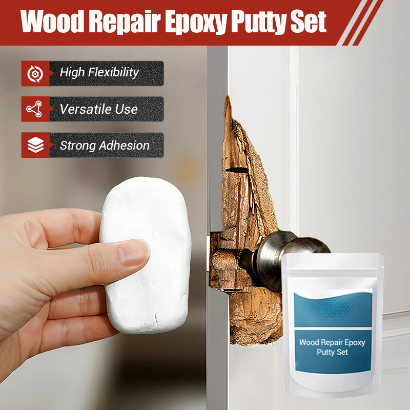 Epoxy Houtreparatie Plamuur Set | Sterke Permanente Hechting