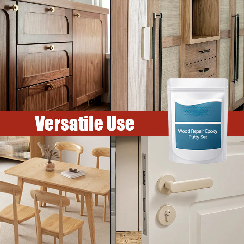 Epoxy Houtreparatie Plamuur Set | Sterke Permanente Hechting