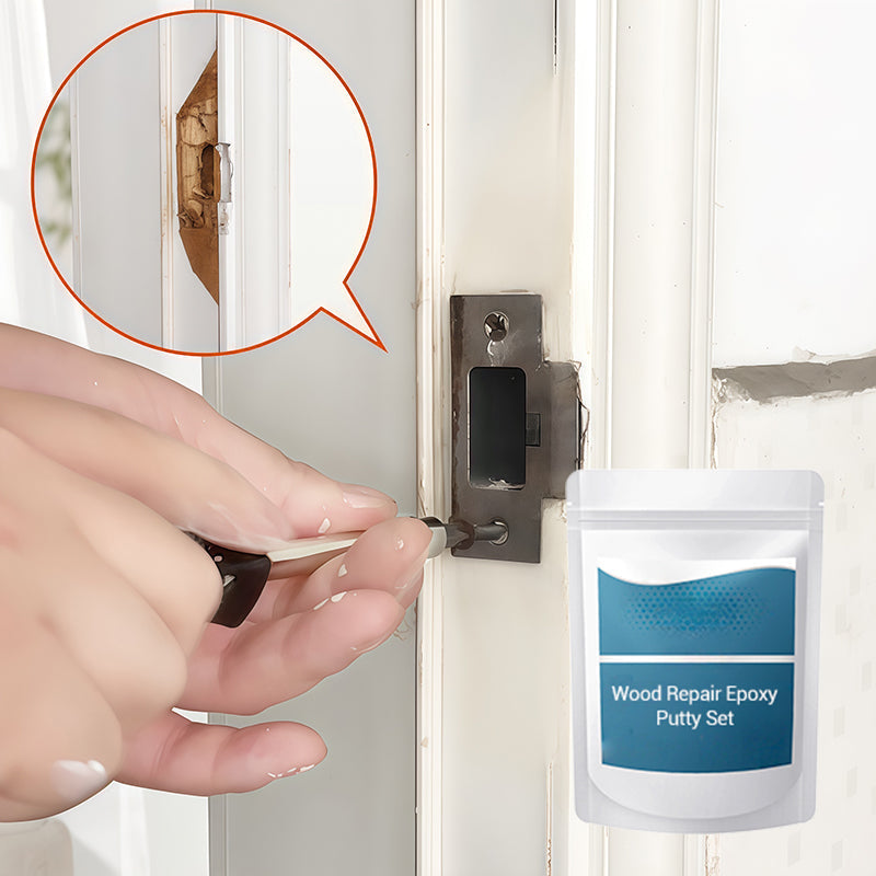 Epoxy Houtreparatie Plamuur Set | Sterke Permanente Hechting