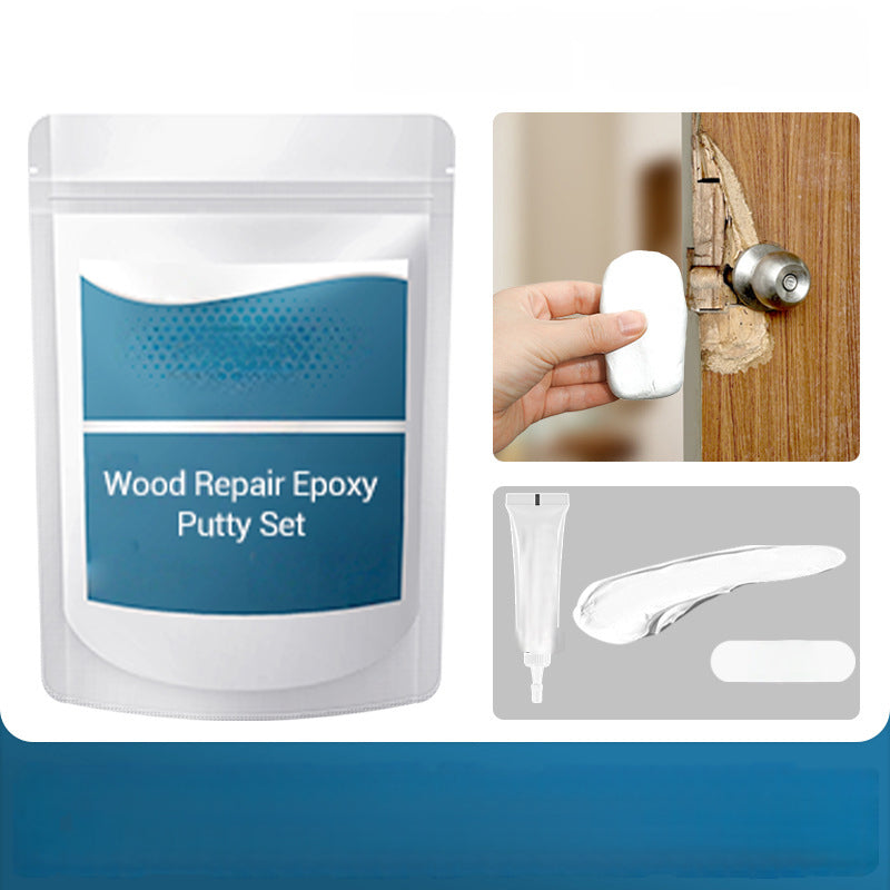 Epoxy Houtreparatie Plamuur Set | Sterke Permanente Hechting