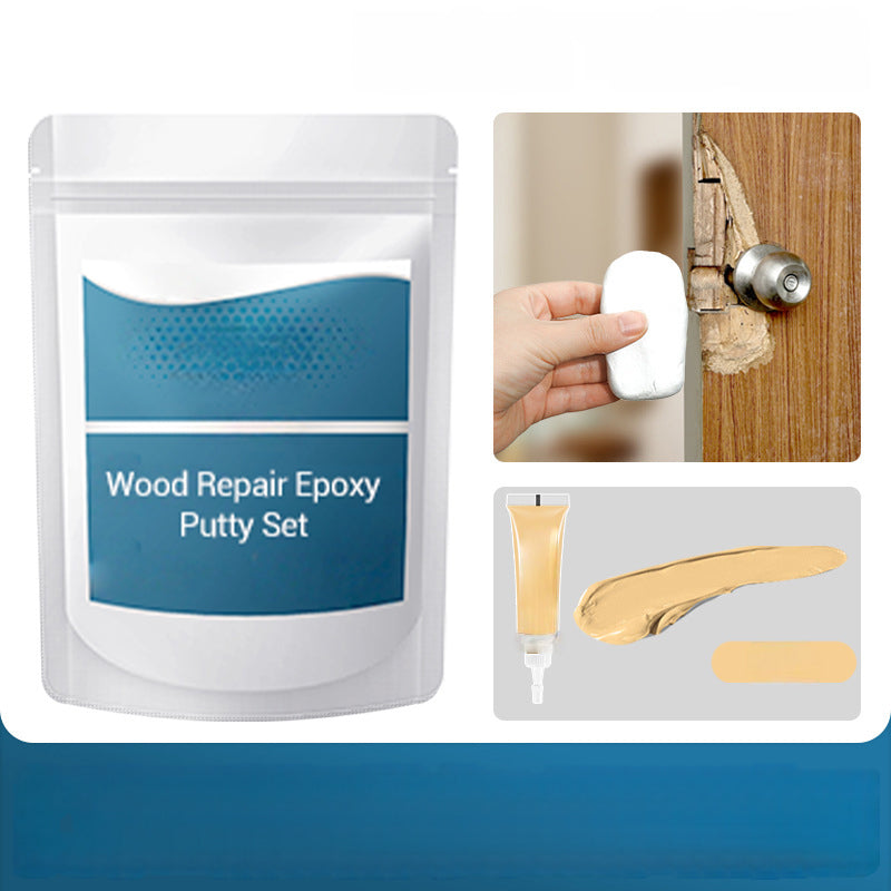 Epoxy Houtreparatie Plamuur Set | Sterke Permanente Hechting