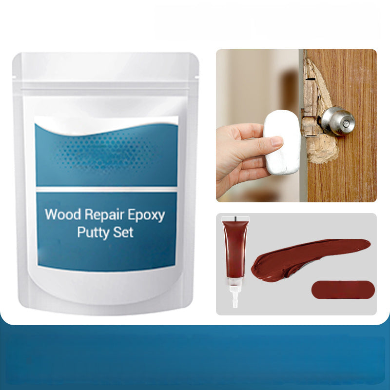 Epoxy Houtreparatie Plamuur Set | Sterke Permanente Hechting