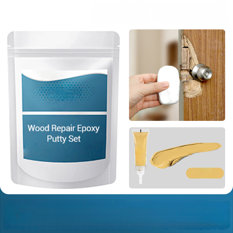 Epoxy Houtreparatie Plamuur Set | Sterke Permanente Hechting
