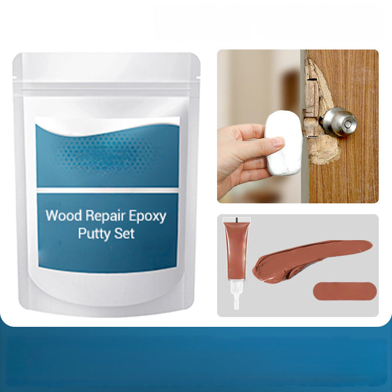 Epoxy Houtreparatie Plamuur Set | Sterke Permanente Hechting