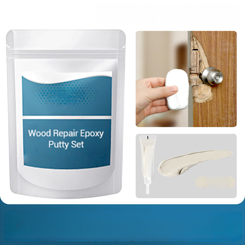 Epoxy Houtreparatie Plamuur Set | Sterke Permanente Hechting