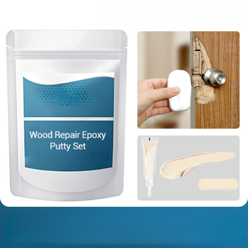 Epoxy Houtreparatie Plamuur Set | Sterke Permanente Hechting