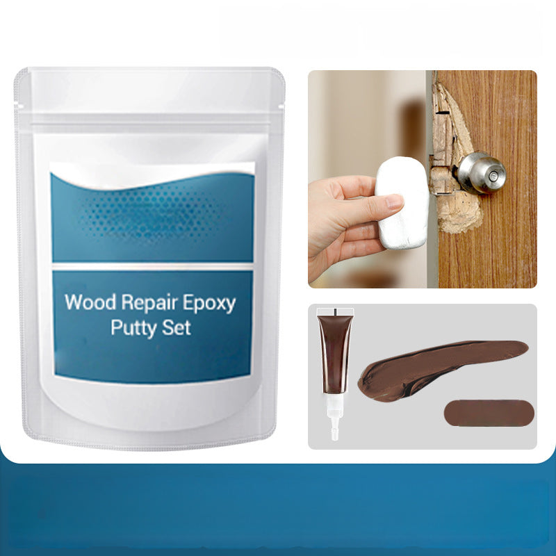 Epoxy Houtreparatie Plamuur Set | Sterke Permanente Hechting