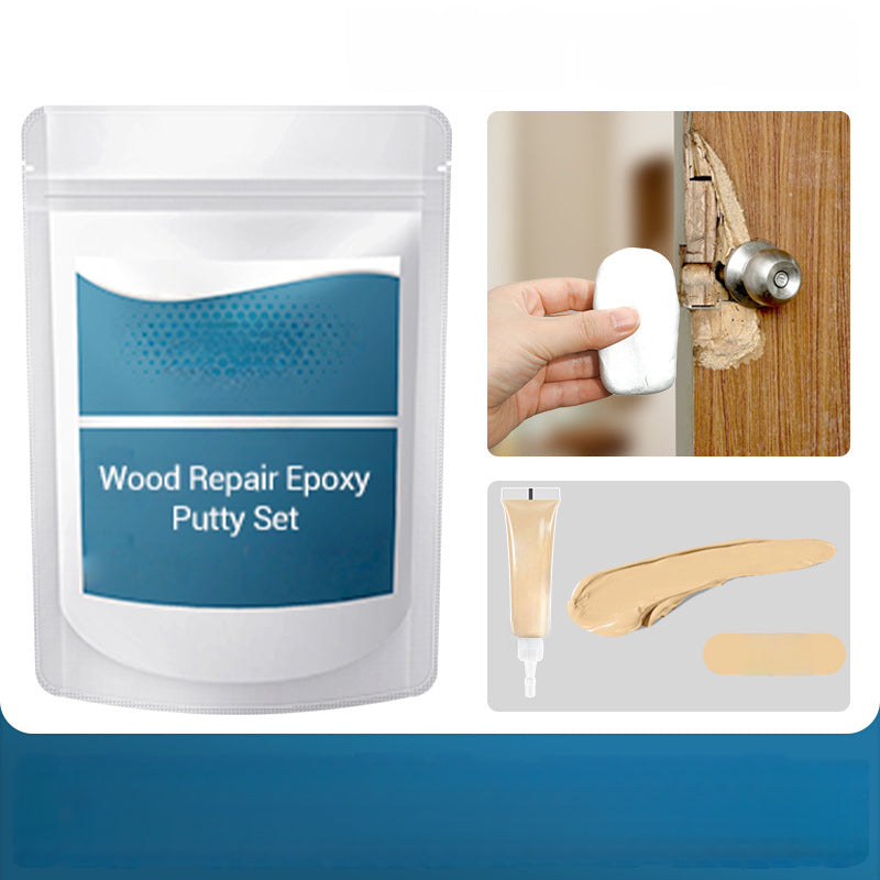 Epoxy Houtreparatie Plamuur Set | Sterke Permanente Hechting