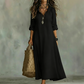 Boheemse Ruche V-hals Maxi Jurk 👗