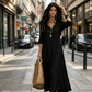 Boheemse Ruche V-hals Maxi Jurk 👗