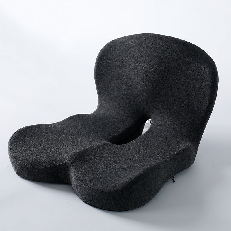 🔥 55% KORTING + GRATIS VERZENDING ☁️ Ergonomisch Traagschuim Zitkussen | Verlicht Rug- en Stuitpijn (Auto & Kantoor)
