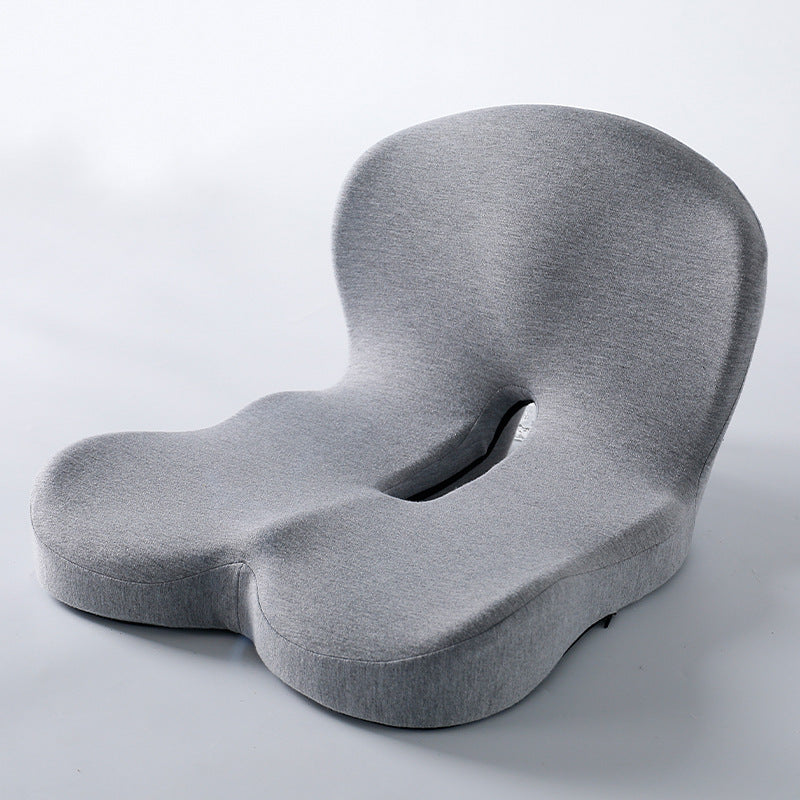 🔥 55% KORTING + GRATIS VERZENDING ☁️ Ergonomisch Traagschuim Zitkussen | Verlicht Rug- en Stuitpijn (Auto & Kantoor)