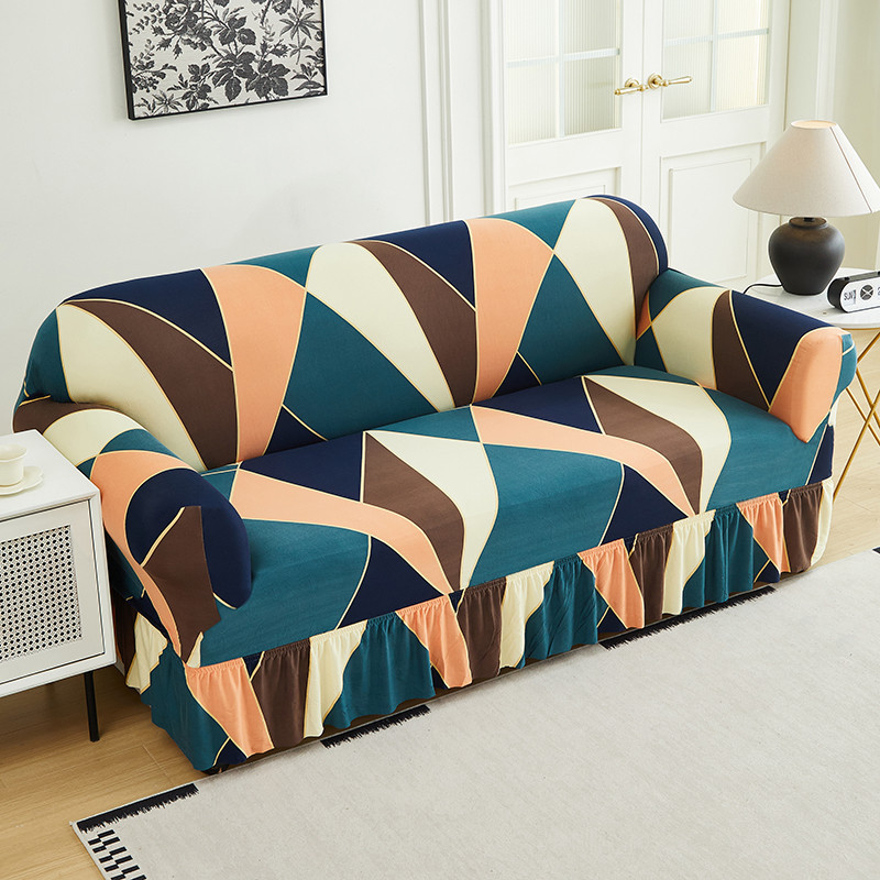 🛋️✨ Elastische, nauwsluitende bankhoes die vlekken en kreukels moeiteloos verbergt. Je bank ziet er weer als nieuw uit zonder dat je hem hoeft te vervangen.