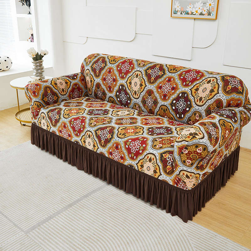 🛋️✨ Elastische, nauwsluitende bankhoes die vlekken en kreukels moeiteloos verbergt. Je bank ziet er weer als nieuw uit zonder dat je hem hoeft te vervangen.