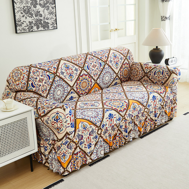 🛋️✨ Elastische, nauwsluitende bankhoes die vlekken en kreukels moeiteloos verbergt. Je bank ziet er weer als nieuw uit zonder dat je hem hoeft te vervangen.