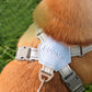 X-frame anti-trek hondentuigje-set met riem