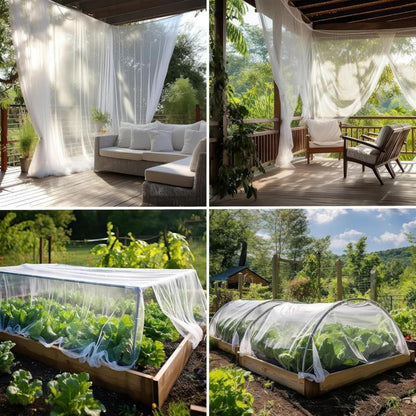 Insect Netting Mesh for Garden and Patio Protection