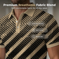 👕 Heren Geometrische Print Overhemd met Kraag ⭐
