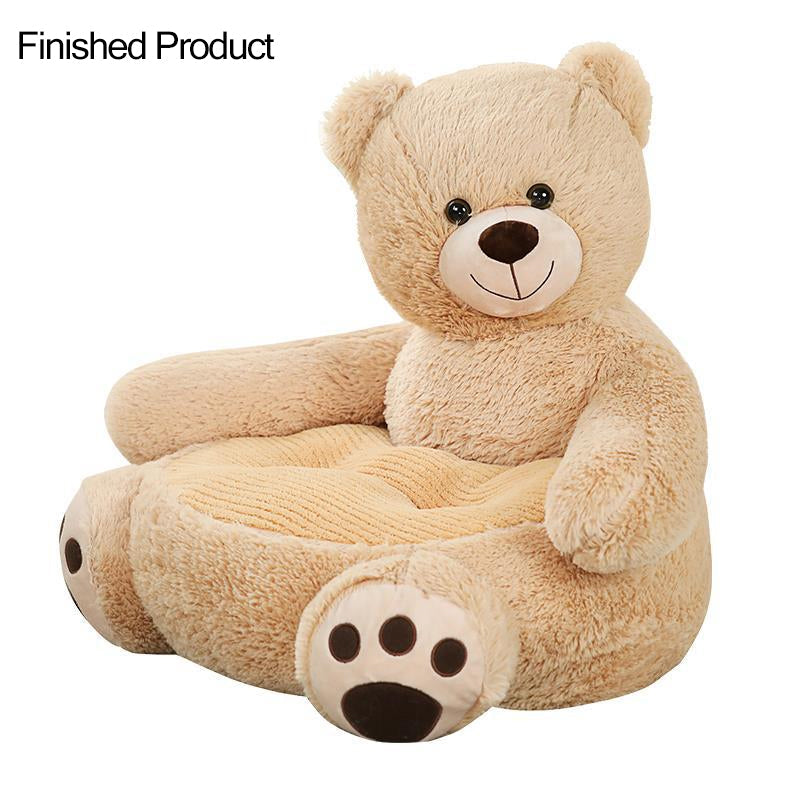 🔥50% KORTING + GRATIS VERZENDING🧸 Pluche teddybeer-kinderbank – Zacht kussen in de vorm van een stripfiguur met rugleuning