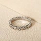 💍 Elegante hartvormige eternityring voor dames – met subtiele zirkonia-inzetstukken ✨