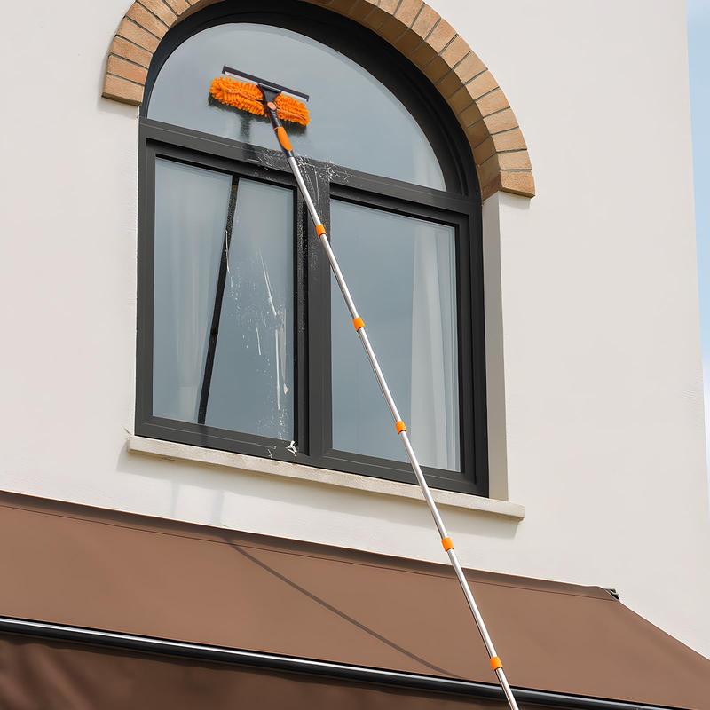 💦50% korting🧹2-in-1 raamwisser met lange verlengstang