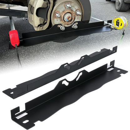 🚗 NU 50% KORTING! 🔧 Roestvrijstalen uitlijningsplaat ⚙️