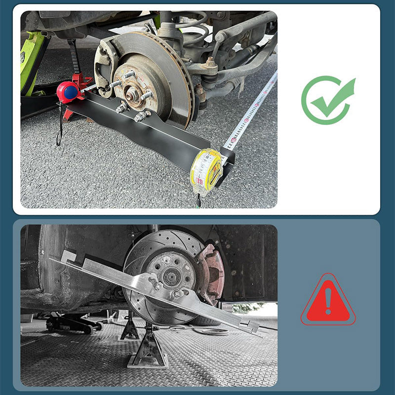 🚗 NU 50% KORTING! 🔧 Roestvrijstalen uitlijningsplaat ⚙️