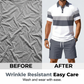 Geruite Polo Set Voor Heren | Sportieve Slim Fit