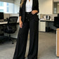 👖 Damesbroek met hoge taille en rechte pijpen