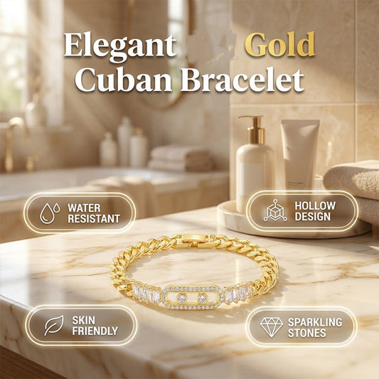 ✨ Vergulde Cubaanse ketting voor dames 💎