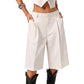 🌸 Bermudashorts voor dames met een losse pasvorm