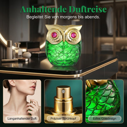 🦉 Mystical Eau de Parfum – Mysterieuze geur, elegante uilfles, langdurig. 💎
