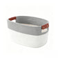 Woven Cotton Rope Storage Basket with Handles