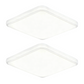💡 Moderne vierkante LED-plafondlamp ⭐
