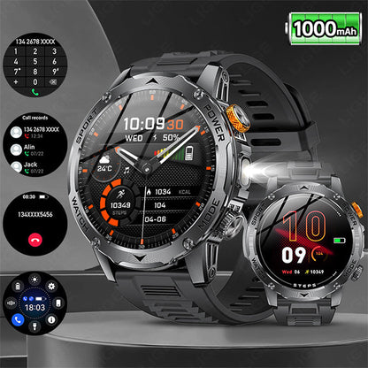 ⌚Smart Bluetooth-sporthorloge met 1000 mAh-batterij🏆