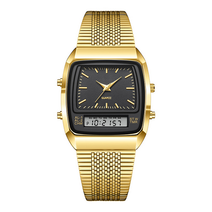 ⌚️LIEBIG Retro Sporthorloge – Dubbel Systeem, Multifunctioneel & Stijlvol!
