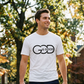 👕 Heren-T-shirt met korte mouwen — “GOD is Good”