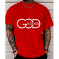 👕 Heren-T-shirt met korte mouwen — “GOD is Good”