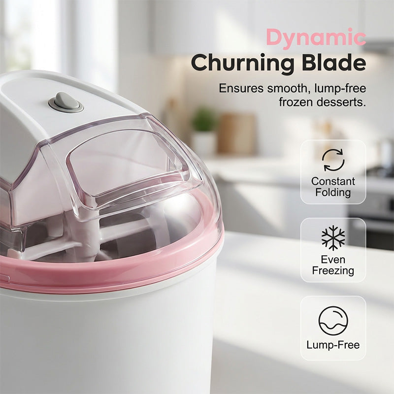 ❄️🍧 50% korting! Een ijsmachine voor het hele gezin: grote capaciteit, eenvoudig in gebruik, en binnen enkele minuten maak je er romig ijs mee✨