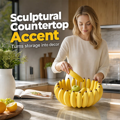 🍌Creatieve fruitschaal in de vorm van een banaan