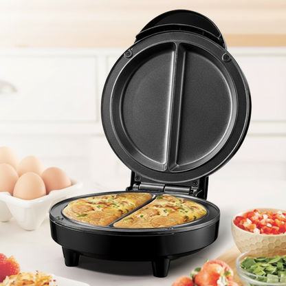 🍳Multifunctionele elektrische ontbijtplaat met antiaanbaklaag
