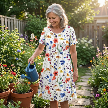 👗 Casual bloemenprintjurk voor dames